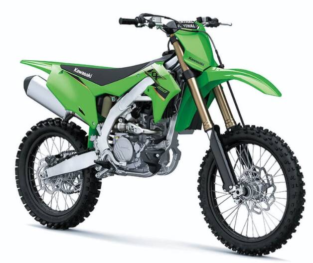 MISSING: The Kawasaki bike the thieves managed to steal. Photo: Supplied.