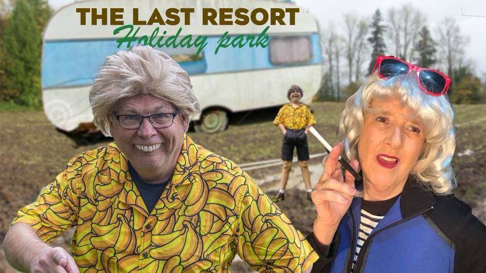 This year's Cheap and Dodgy Christmas show will follow the Boils as their caravan park begins falling apart at the seams. Picture supplied. 