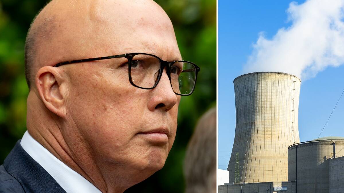 Leader of the Opposition Peter Dutton has announced his party's proposed nuclear power station locations. Pictures by Elesa Kurtz and Shutterstock