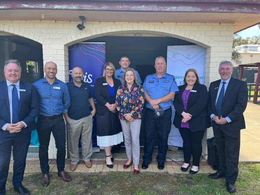 The speakers from the official opening of the Pinjarra Women's Centre. Picture by PWC Facebook page.