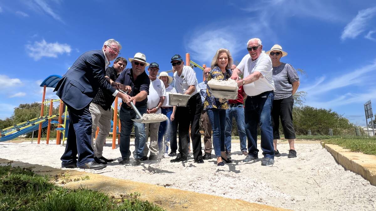The sod was officially turned on the Ravenswood Community Centre in a ceremony held by the Shire of Murray. Picture supplied.