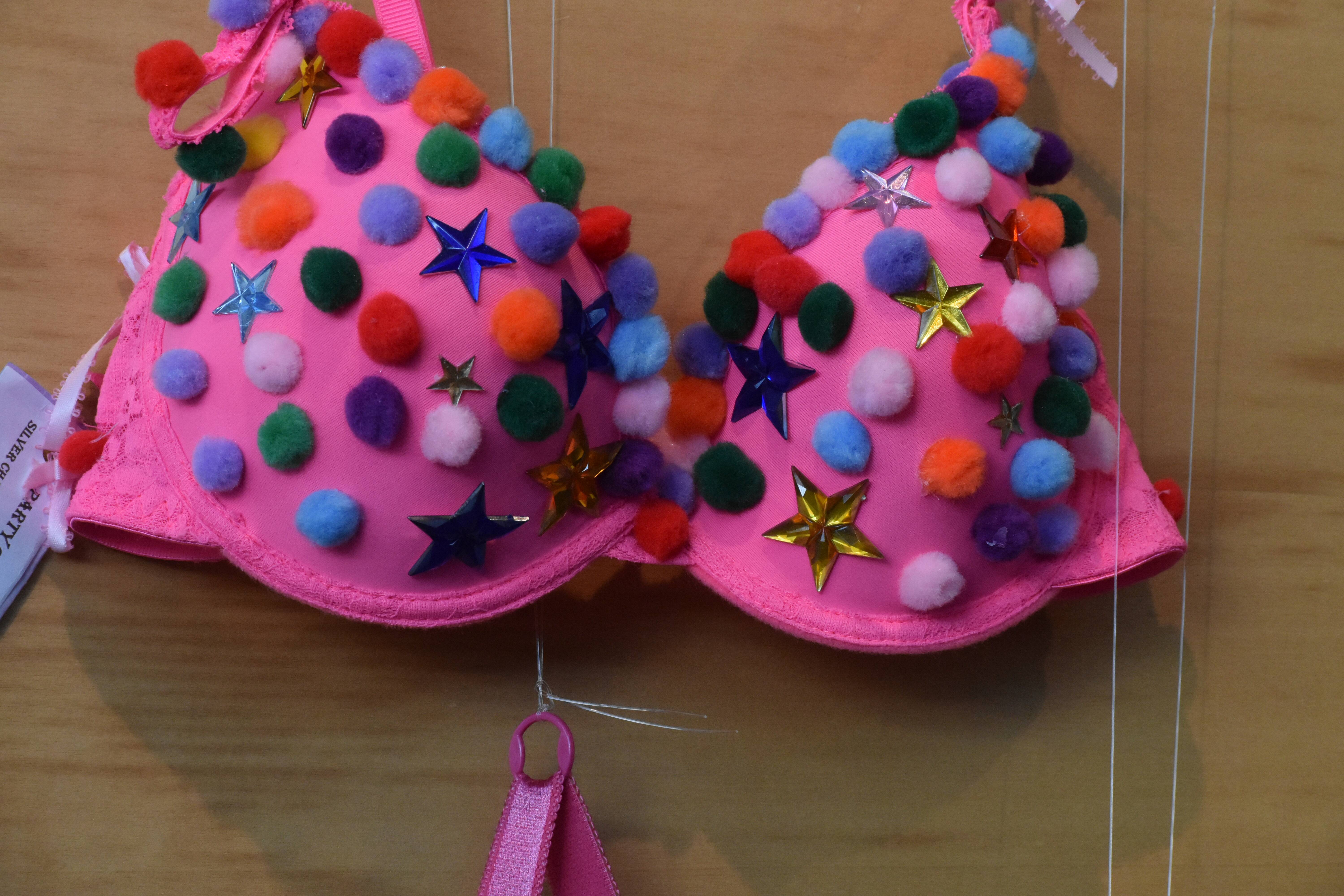 Pair of decorated bra morning teas to raise funds for Cancer
