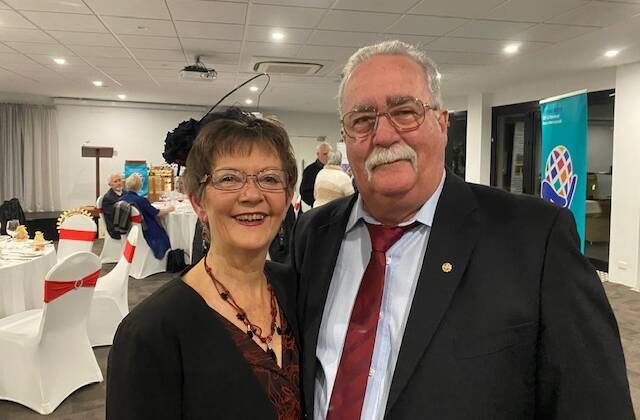Rotary Club members Marlene and Geoff Winton. Picture: Supplied.