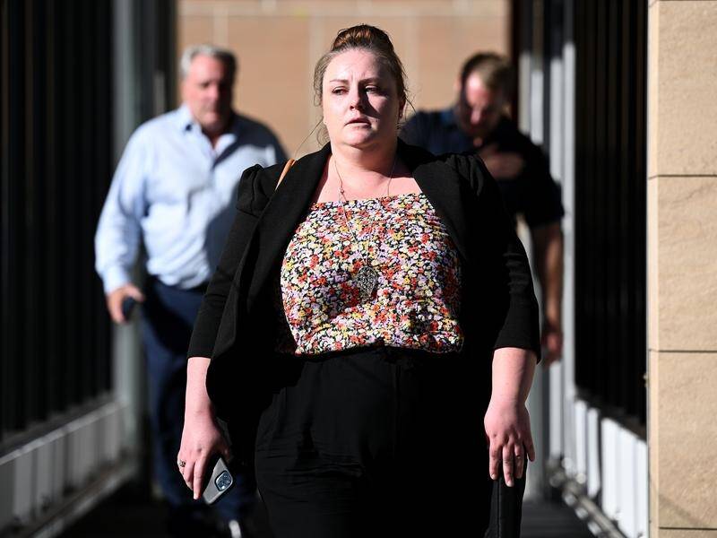 Lauren Cranston will spend at least five years in jail for her role in a tax fraud plot. (Dan Himbrechts/AAP PHOTOS)