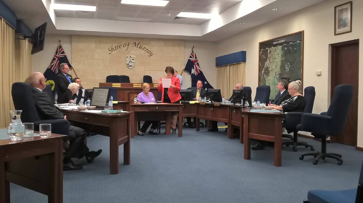 Shire of Murray council unanimously supported the decision to elect the voluntary pathway to Local Government reform.