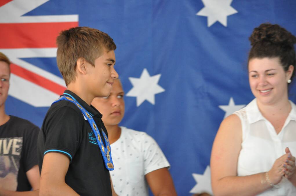 CLOSE to 150 people took the Australian citizenship pledge at this morning's Australia Day ceremony in Mandurah.